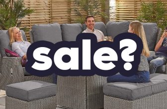 When does garden furniture go on sale?